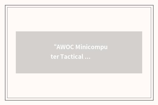“AWOC Minicomputer Tactical Analysis System”缩略