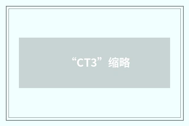 “CT3”缩略