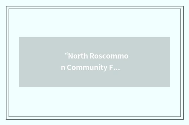 “North Roscommon Community Forum”缩略