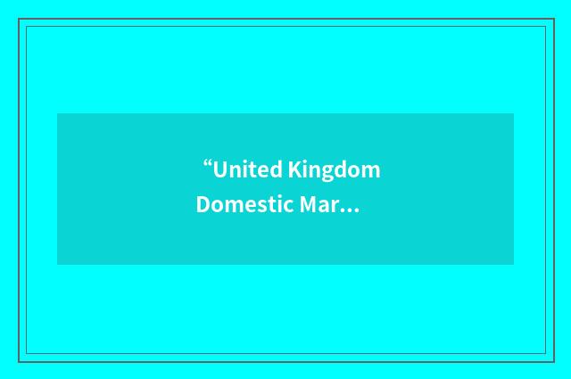 “United Kingdom Domestic Market”缩略