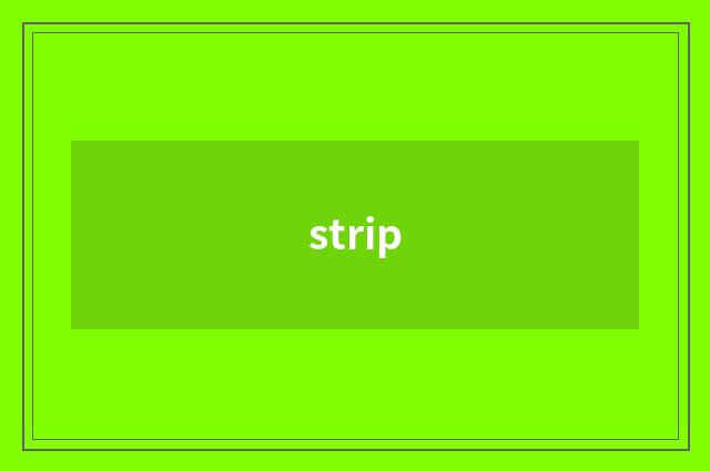 strip
