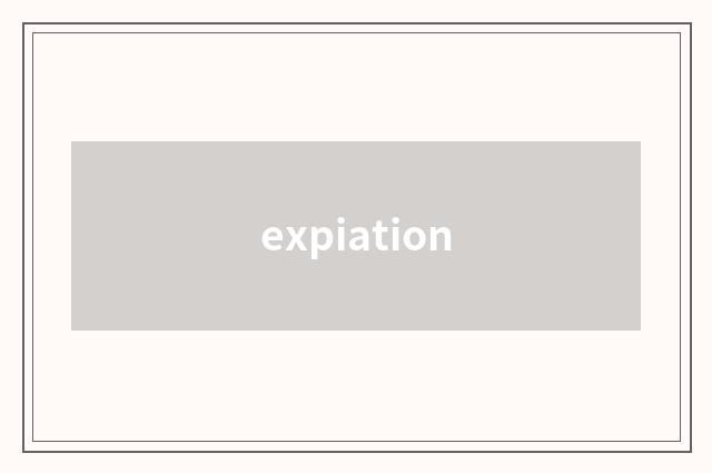 expiation
