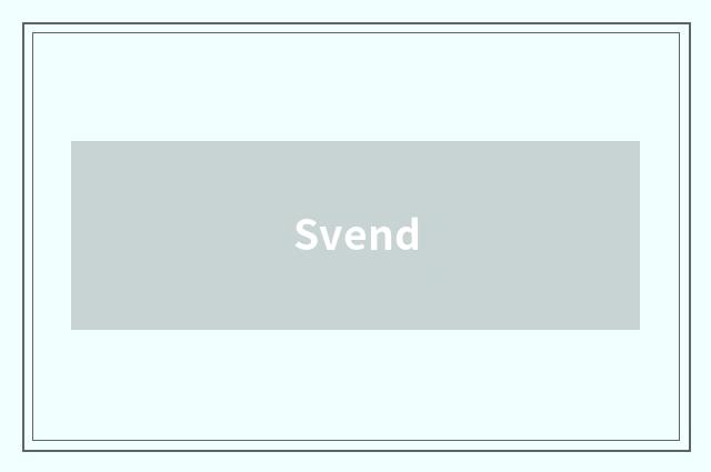 Svend
