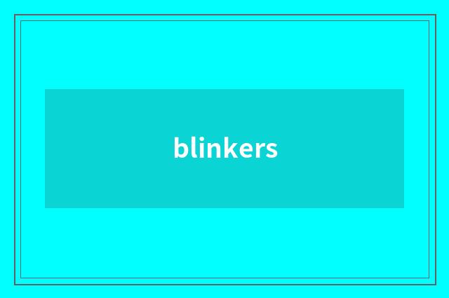 blinkers