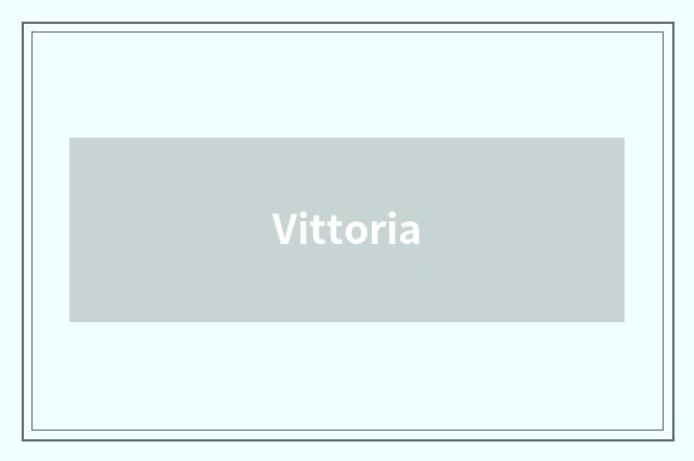 Vittoria