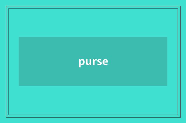 purse