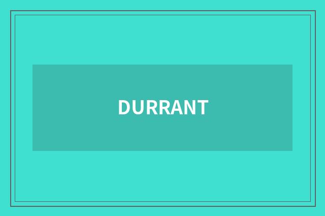 DURRANT