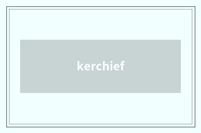 kerchief