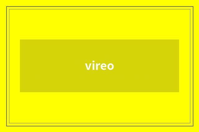 vireo
