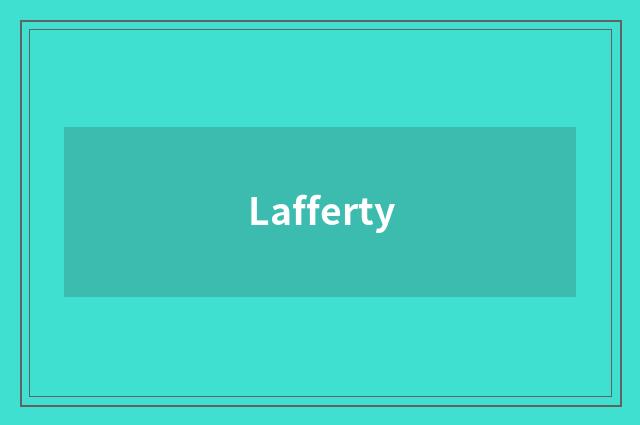 Lafferty