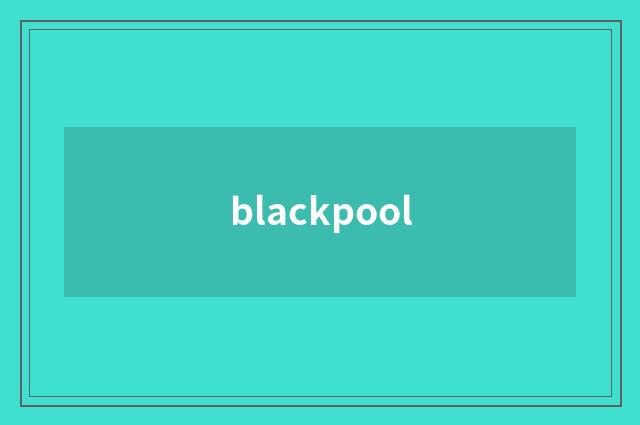 blackpool
