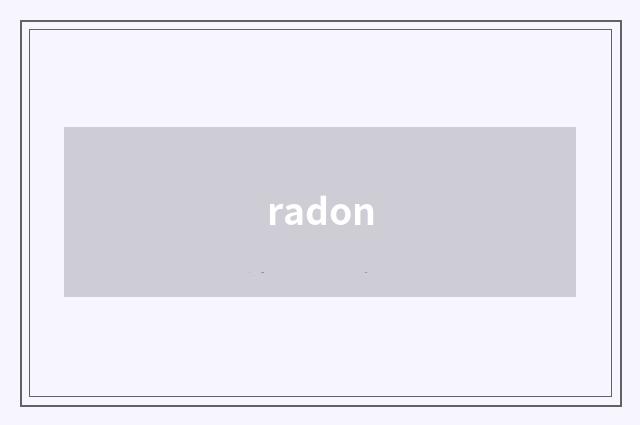 radon
