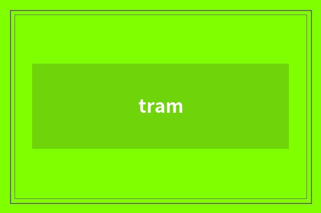 tram