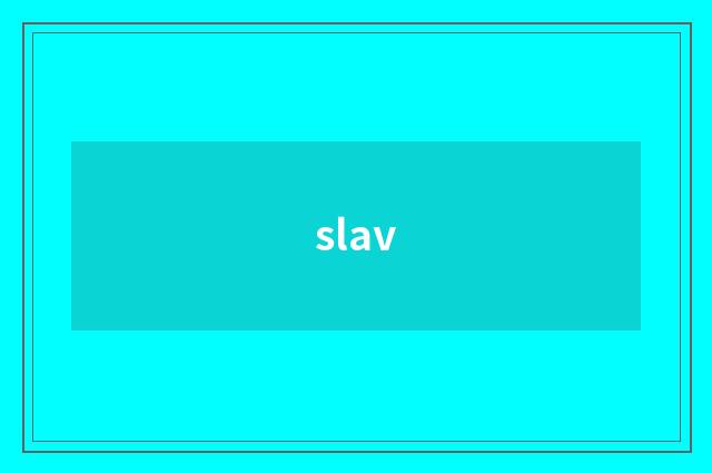 slav