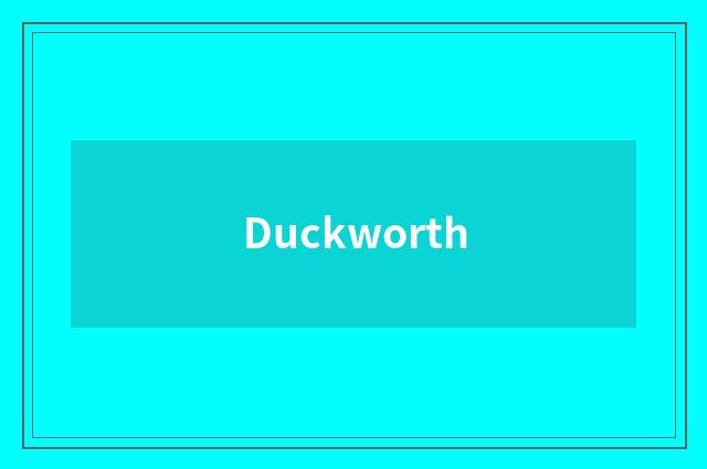 Duckworth