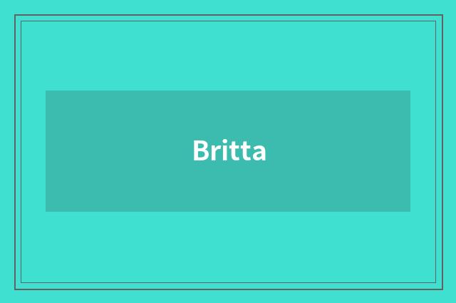 Britta