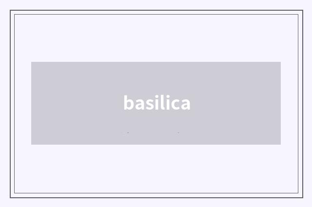 basilica