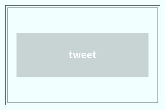 tweet