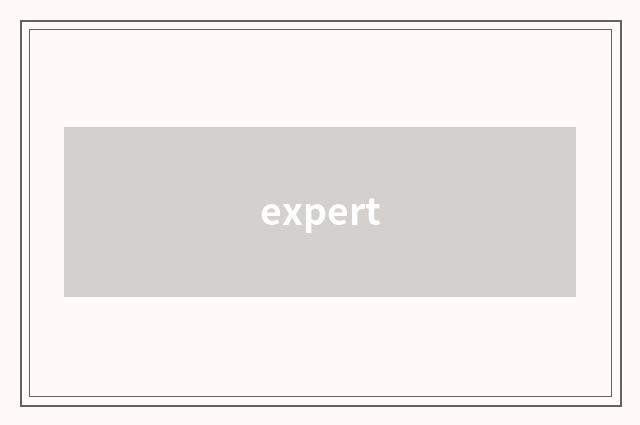 expert