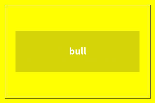 bull