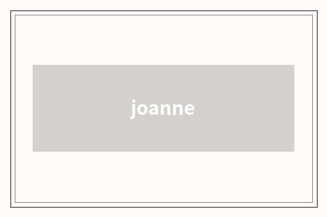 joanne