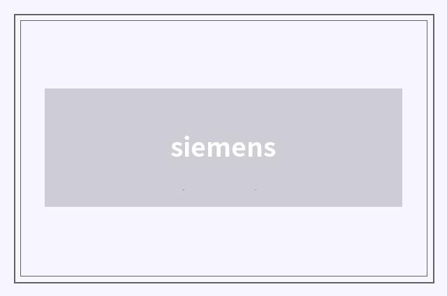 siemens