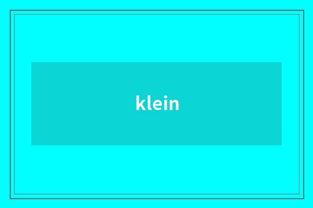 klein