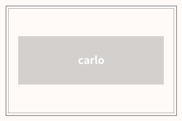 carlo