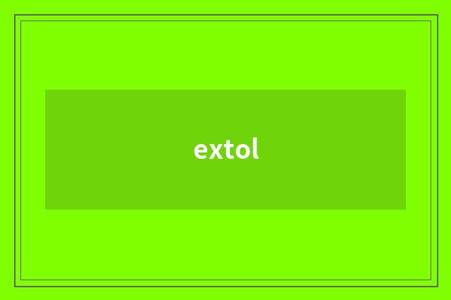 extol