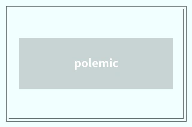 polemic