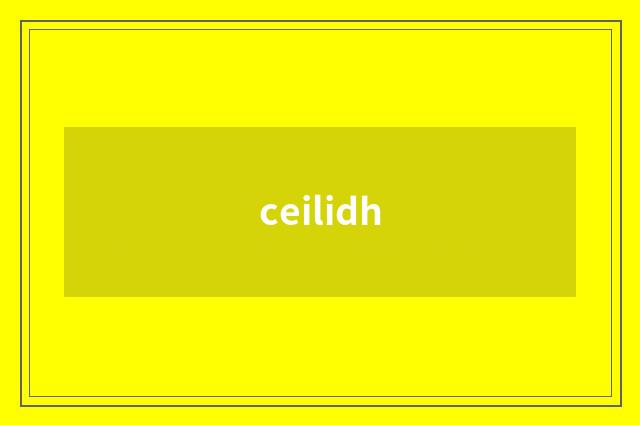 ceilidh