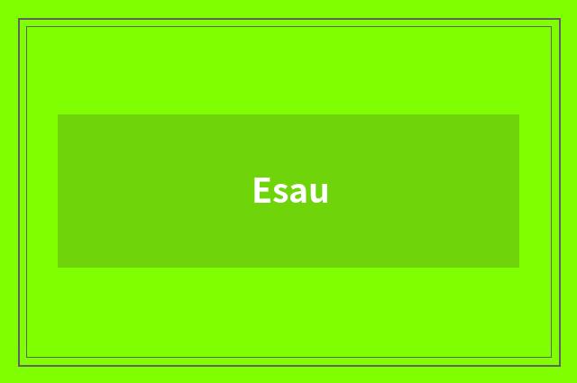 Esau