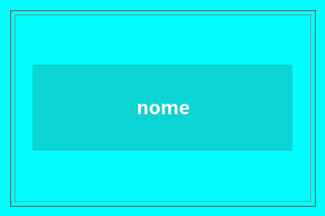 nome
