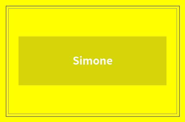 Simone