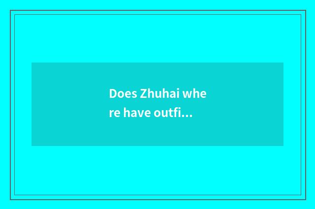 Does Zhuhai where have outfit of fashionable pregnant woman to buy?