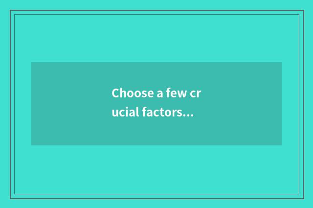 Choose a few crucial factors that record of formal schooling teachs