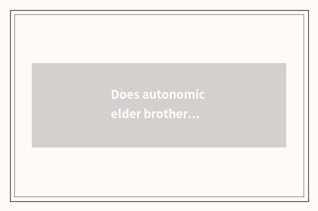 Does autonomic elder brother have oxygen is direct seeding of athletic setting-u