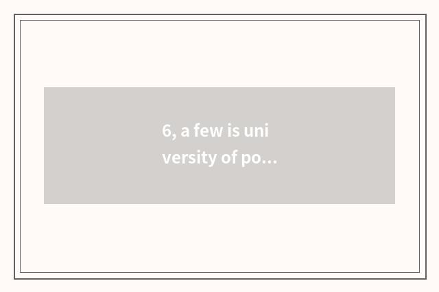 6, a few is university of politics and law of Henan finance and economics?