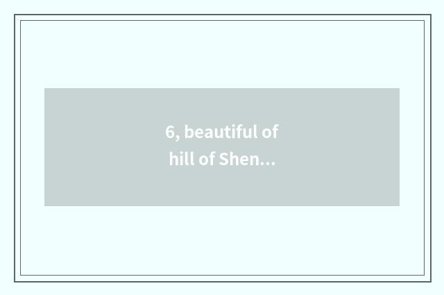 6, beautiful of hill of Shenzhen level ground person pay of science and technolo