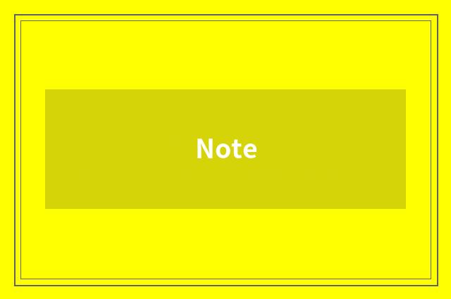 Note