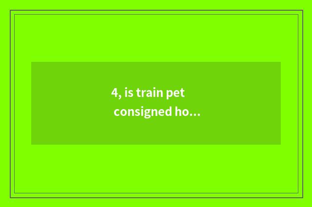 4, is train pet consigned how does conduction flow reach charge?