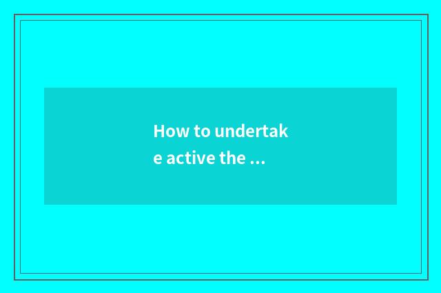How to undertake active the whole people has oxygen fitness?