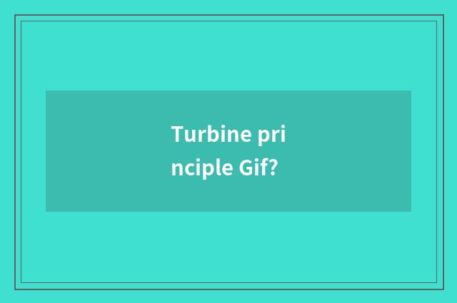Turbine principle Gif?
