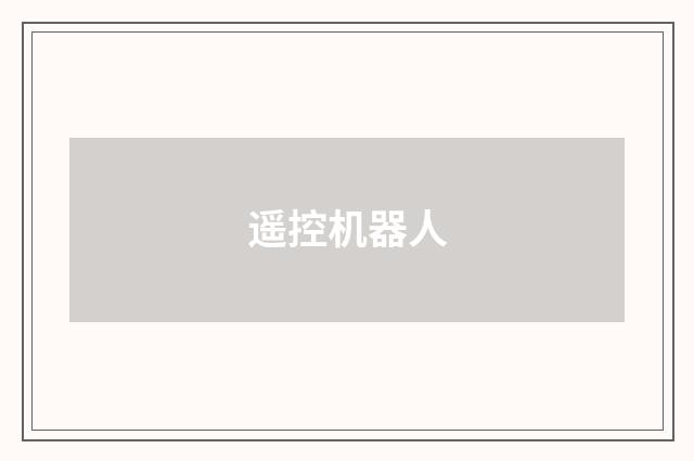 遥控机器人