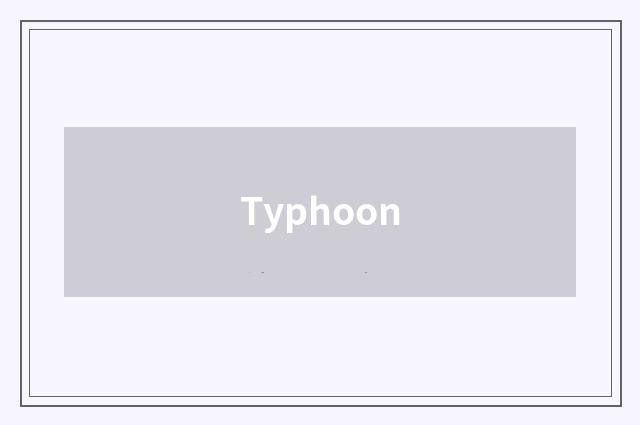 Typhoon