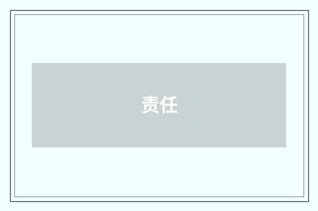 责任
